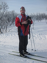 Sprek leder av Ilars skigruppe Govvat/foto: Maila Risten Bongo Dikkanen